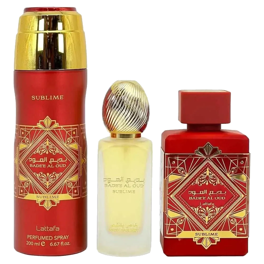 Set Badee Al Oud Sublime de Lattafa