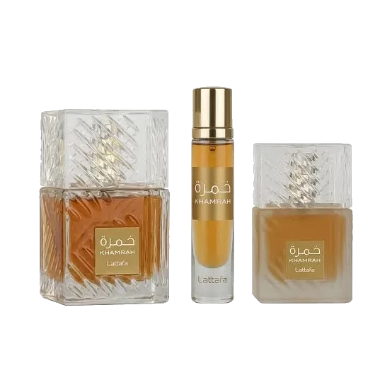 Set Lattafa Khamrah de 3 piezas de Lattafa